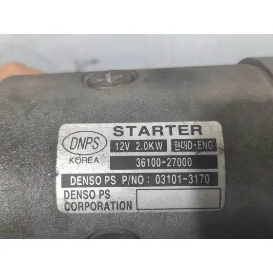 Motor Arranque para Kia Cerato I Sedan (Ld)