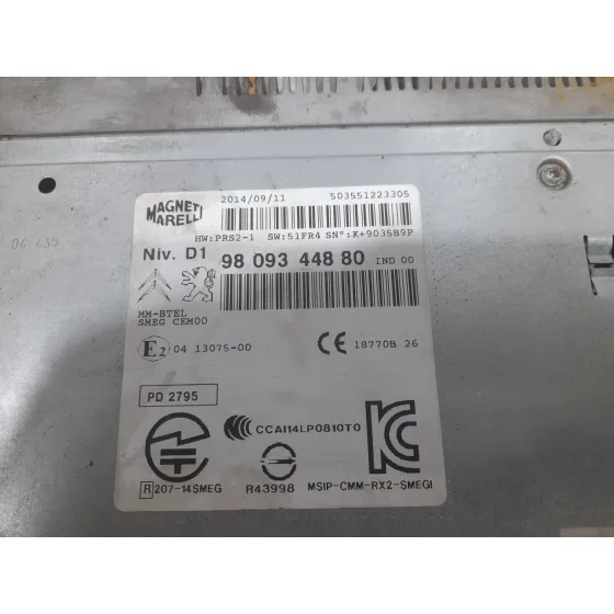 Sistema Audio / Radio para Citroën C4 Grand Picasso Ii (Da_, De_)