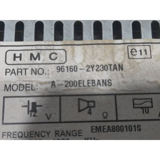 Sistema Audio / Radio Cd para Hyundai Ix35 (Lm, El, Elh)