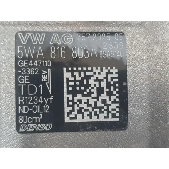 Compresor Aire Acondicionado para Skoda Octavia Iv (Nx3, Nn3, Pv3)