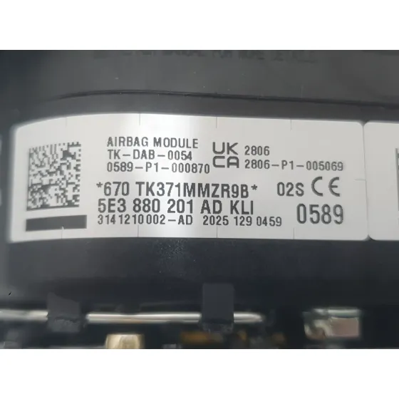 Kit Airbag para Skoda Octavia Iv (Nx3, Nn3, Pv3)