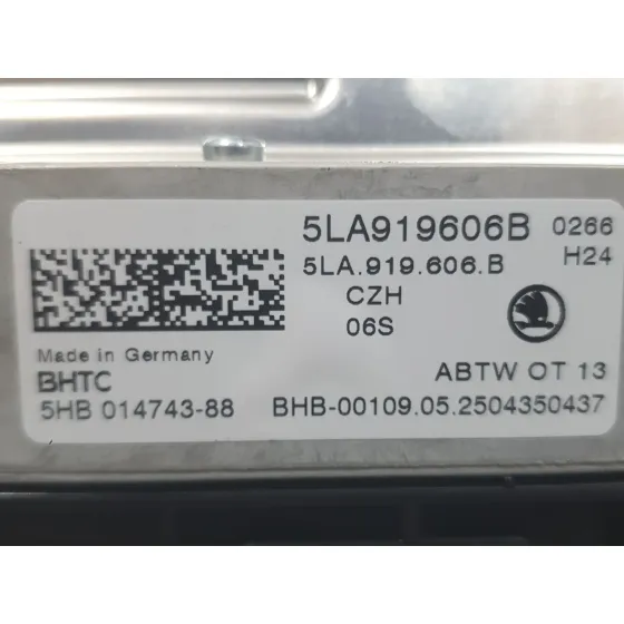 Sistema Navegacion Gps para Skoda Octavia Iv (Nx3, Nn3, Pv3)