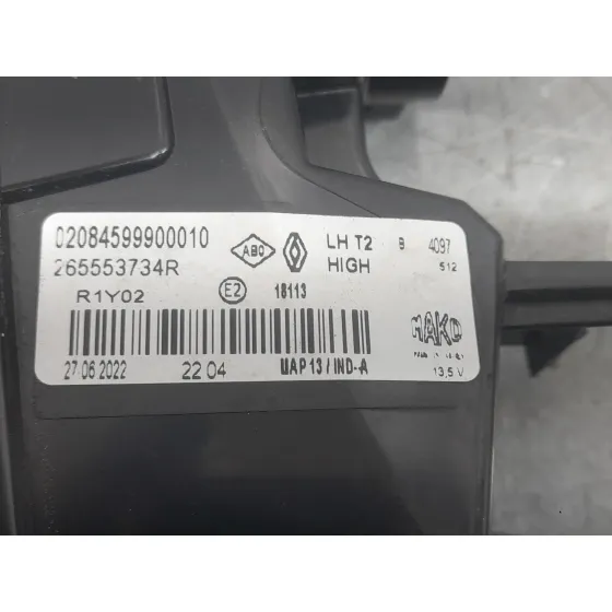 Piloto Trasero Izquierdo Interior para Renault Captur Ii (Hf_)