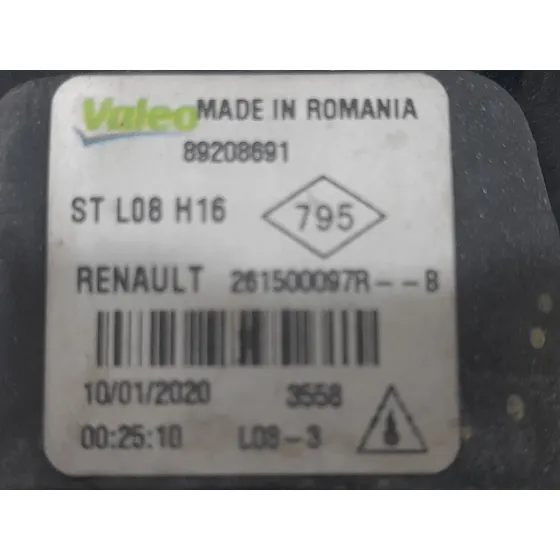Faro Antiniebla Derecho para Renault Megane Iv Sport Tourer (K9A/M/N_)
