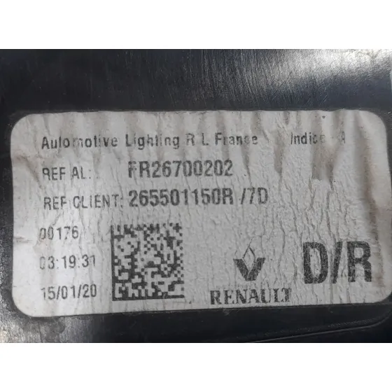 Piloto Trasero Derecho Exterior para Renault Megane Iv Sport Tourer (K9A/M/N_)