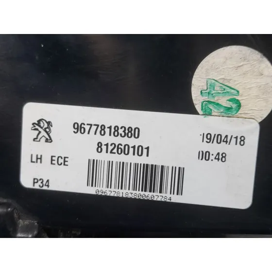 Piloto Trasero Izquierdo Interior para Peugeot 308 Ii (Lb_, Lp_, Lw_, Lh_, L3_)
