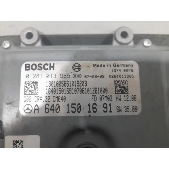 Centralita Motor Uce para Mercedes-Benz Clase A (W169)