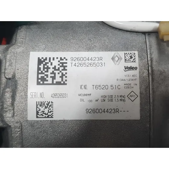 Compresor Aire Acondicionado para Renault Captur Ii (Hf_)