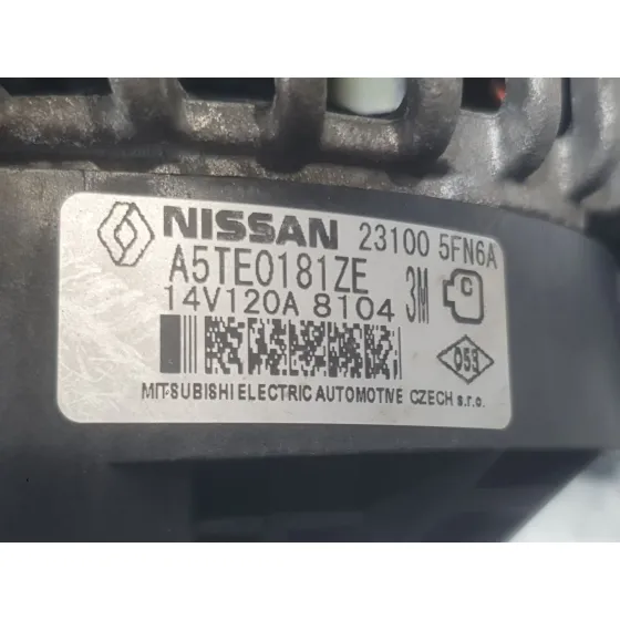 Alternador para Nissan Micra V (K14)