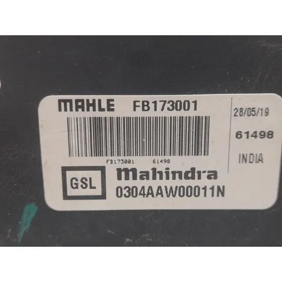 Electroventilador para Mahindra Kuv 100 Nxt