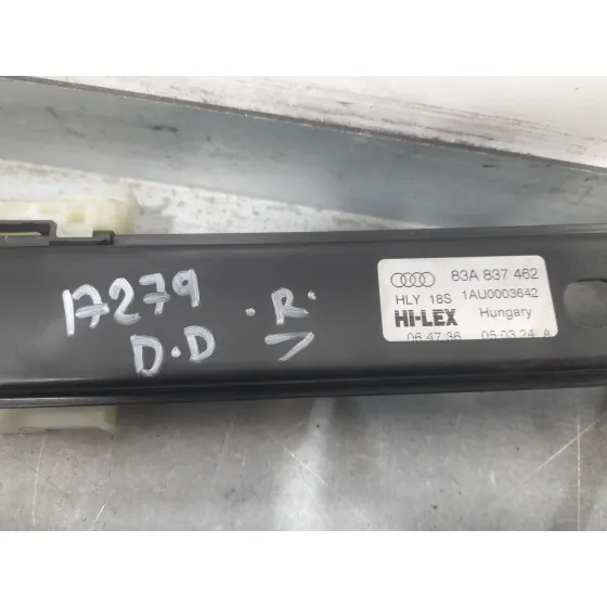 Elevalunas Delantero Derecho para Audi Q3 Sportback (F3N)