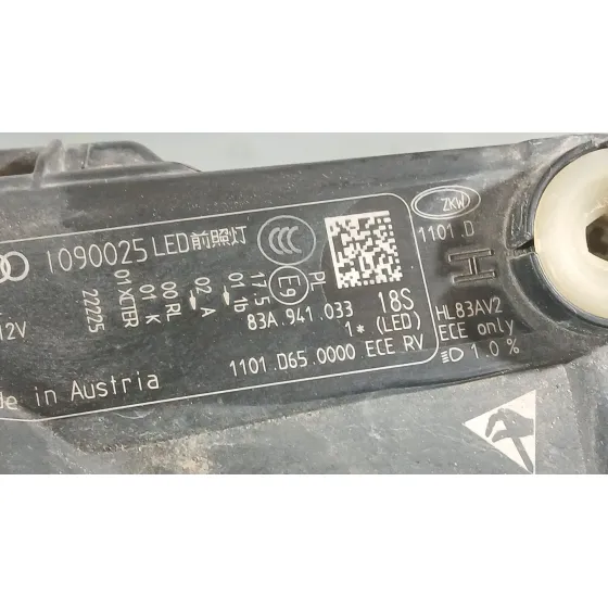 Faro Izquierdo para Audi Q3 Sportback (F3N)