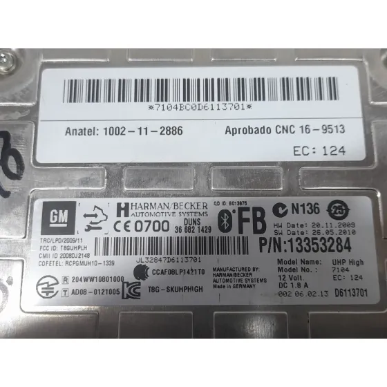 Modulo Bluetooth para Opel Astra J Sedan