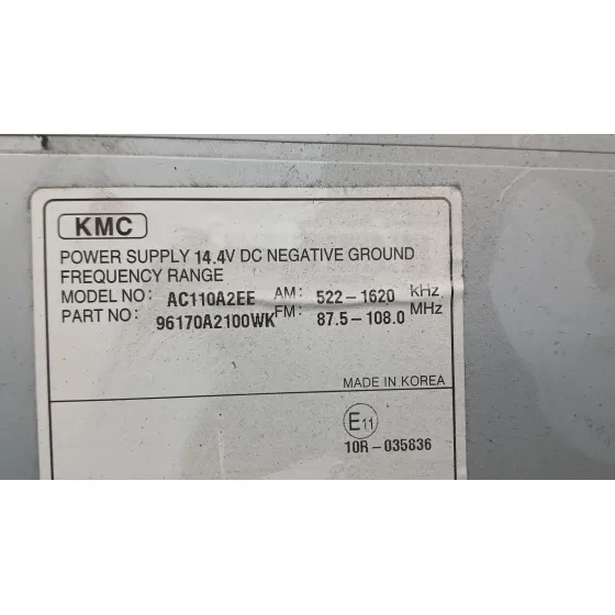 Sistema Audio / Radio Cd para Kia Cee'd (Jd)