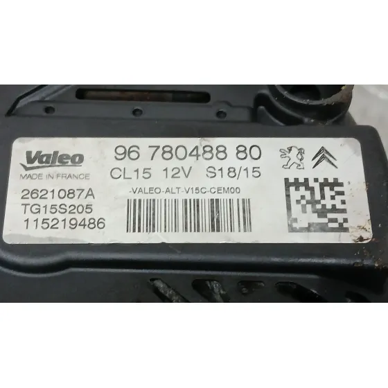 Alternador para Peugeot 208 I (Ca_, Cc_)