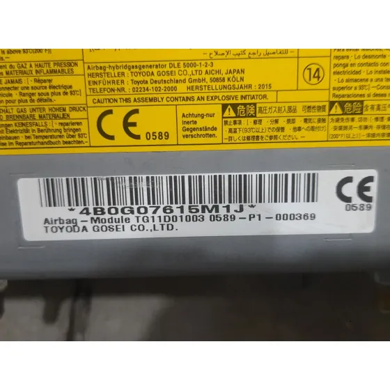 Airbag Rodillas para Toyota Rav 4
