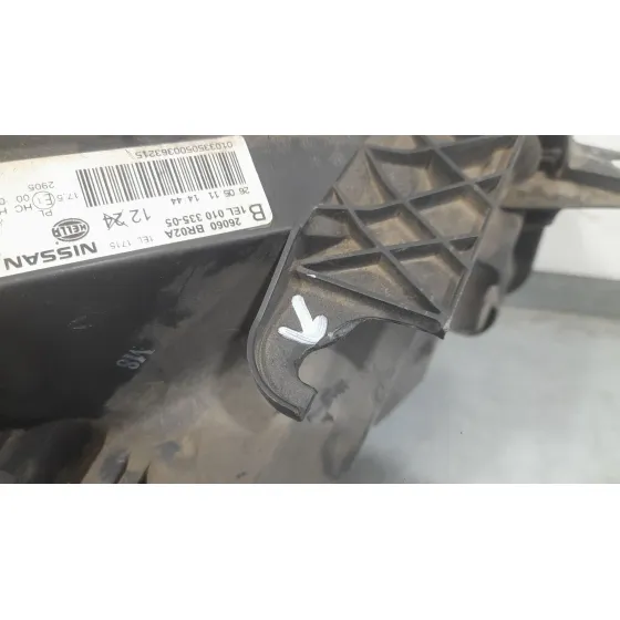 Faro Izquierdo para Nissan Qashqai I (J10, Nj10)