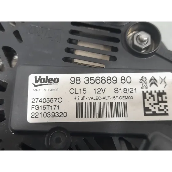 Alternador para Peugeot 2008 Ii (Ud_, Us_, Uy_, Uj_, Ur_, Uc_)