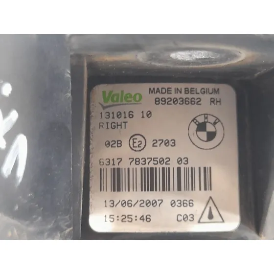 Faro Antiniebla Derecho para Bmw 1 (E81)