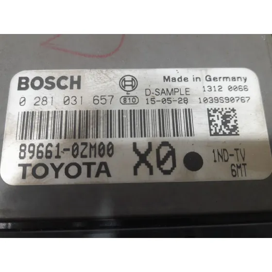 Centralita Motor Uce para Toyota Auris (_E18_)