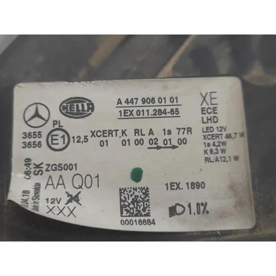 Faro Izquierdo para Mercedes-Benz Vito Tourer (W447)