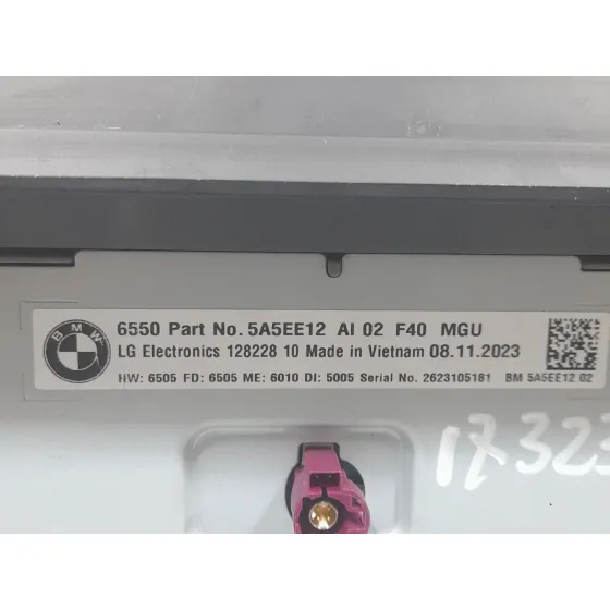 Sistema Navegacion Gps para Bmw Serie 1 Lim. (F40)