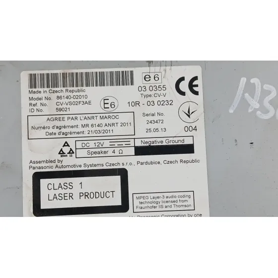 Sistema Navegacion Gps para Toyota Auris (_E18_)