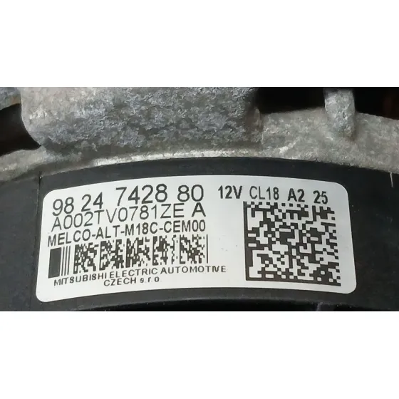 Alternador para Citroën Berlingo Furgoneta/Monovolumen (K9)