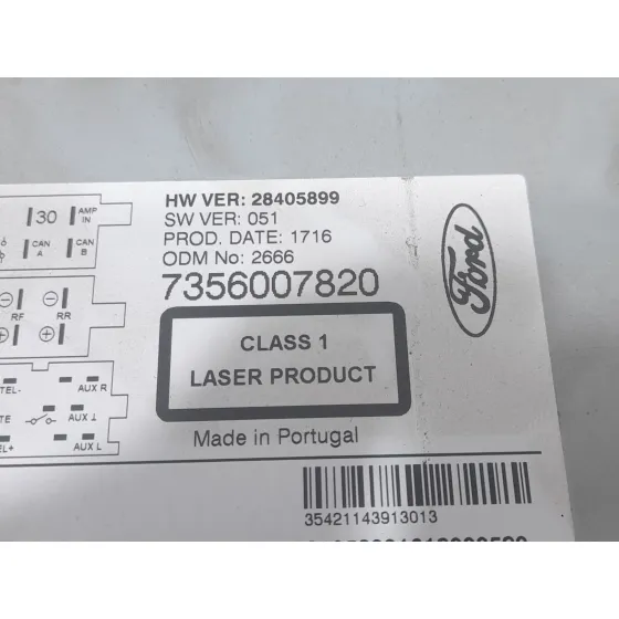 Sistema Audio / Radio Cd para Ford Ka (Ru8)