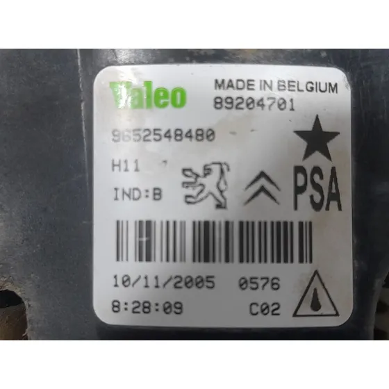 Faro Antiniebla Izquierdo para Citroën Berlingo / Berlingo First Monospace (Mf_, Gjk_, Gfk_)