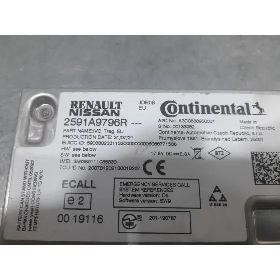 Modulo Electronico para Renault Clio V