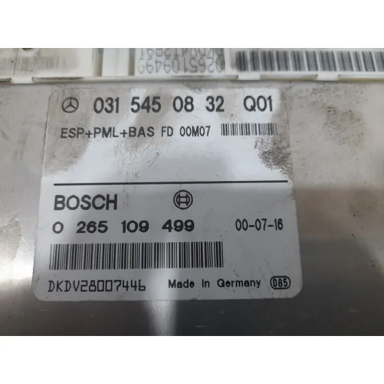 Centralita Motor Uce para Mercedes-Benz Clase E (W210) Berlina Diesel