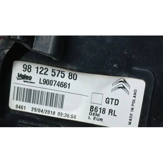 Piloto Trasero Izquierdo para Citroën C3 Iii (Sx)