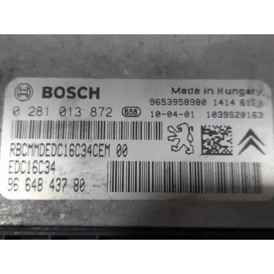 Centralita Motor Uce para Citroën C3 Picasso