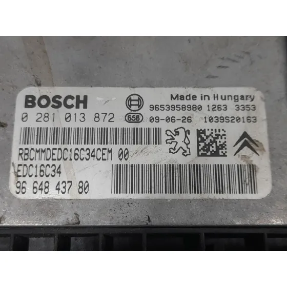 Centralita Motor Uce para Citroën C3 Picasso (Sh_)