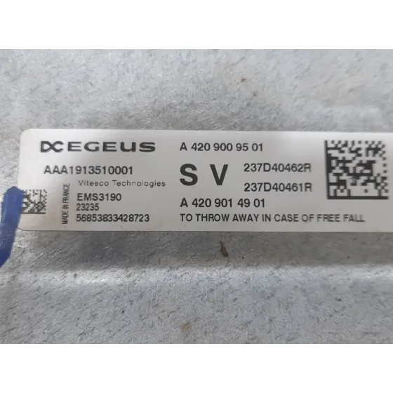 Centralita Motor Uce para Renault Kangoo Iii Furgoneta/Monovolumen
