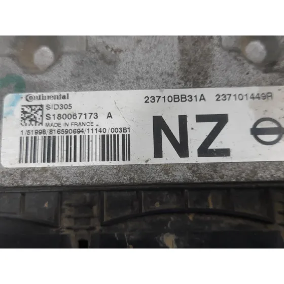 Centralita Motor Uce para Nissan Qashqai I (J10, Nj10)