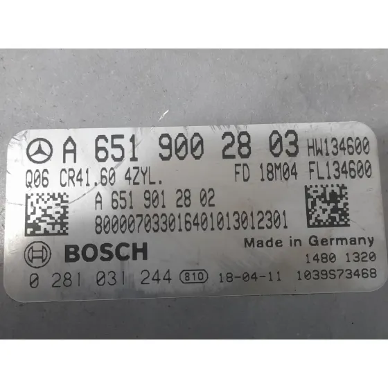 Centralita Motor Uce para Mercedes-Benz Vito Tourer (W447)