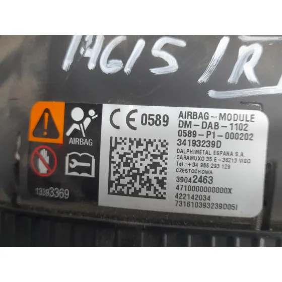 Airbag Delantero Izquierdo para Opel Astra K Lim. 5Türig