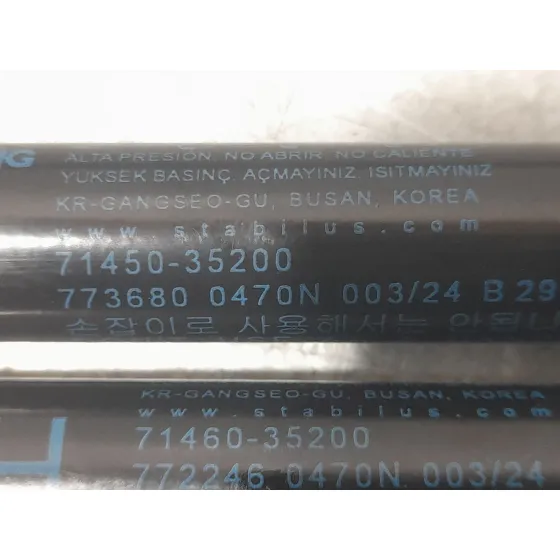 Amortiguadores Maletero / Porton para Ssangyong Tivoli