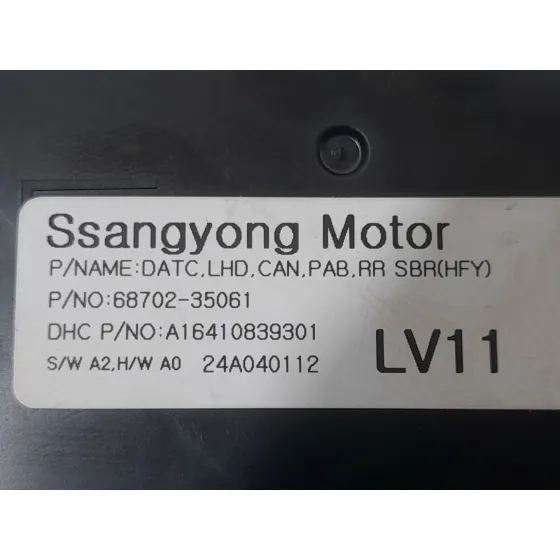 Mando Climatizador para Ssangyong Tivoli
