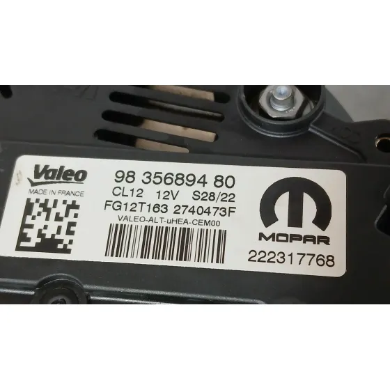 Alternador para Opel Corsa F (P2Jo)