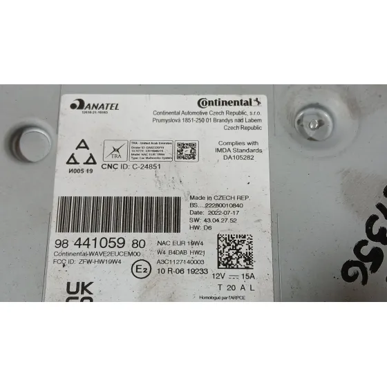Sistema Audio / Radio para Opel Corsa F (P2Jo)