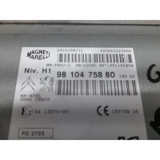 Sistema Audio / Radio para Peugeot 308 Sw