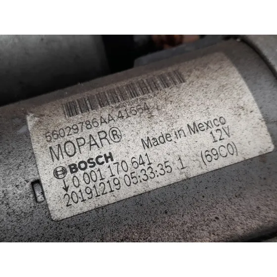 Motor Arranque para Jeep Compass (Mp, M6, Mv, M7)