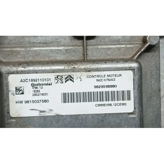 Centralita Motor Uce para Peugeot 2008 (--.2013->)