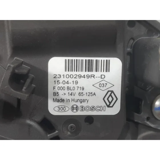 Alternador para Dacia Dokker Furgoneta/Monovolumen