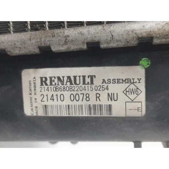 Radiador Agua para Dacia Dokker Furgoneta/Monovolumen