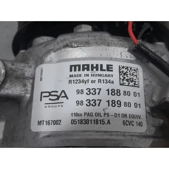 Compresor Aire Acondicionado para Citroën C4 Iii (Ba_, Bb_, Bc_)