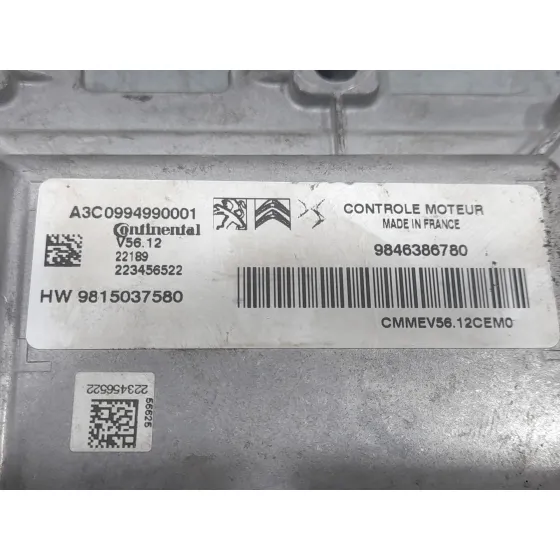 Centralita Motor Uce para Citroën C3